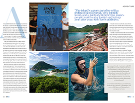 Free diving, Freediving Courses, Koh Tao, Thailand in the media